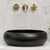 Disco Plus 415mm Above-Counter Basin, Matte Black