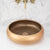 Disco Plus 415mm Above-Counter Basin, Matte Bronze