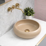 Disco Plus 415mm Above-Counter Basin, Matte Cappuccino