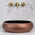 Disco Plus 415mm Above-Counter Basin, Matte Copper and Black
