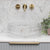 Disco 410mm Above-Counter Glass Basin, Clear Glass