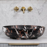 Ellipse 520mm x 395mm Above-Counter Basin, Matte Chennai Bhoor