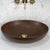 Ellipse 520mm x 395mm Above-Counter Basin, Matte Mocha