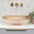 Capara 510mm X 350mm Above-Counter Glass Basin, Deep Amber Glass