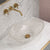 Ankara 510mm x 365mm Above-Counter Glass Basin, Clear Glass