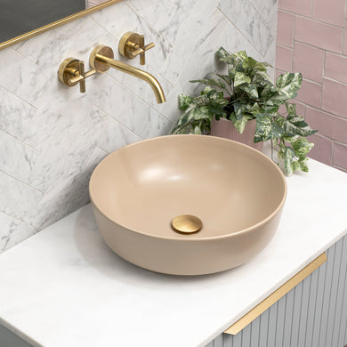 Dove 415mm Above-Counter Basin, Matte Cappuccino *Clearance Stock*