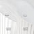 Agora Groove 1700mm Fluted Right Corner Freestanding Bath, Matte White
