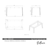 *Clearance* Apri Oval 1200mm Fluted Vanity Cabinet with Single Bowl Artificial Stone Top, Light Oak