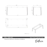 *Clearance* Apri Oval 1500mm Fluted Vanity Cabinet with Single Bowl Artificial Stone Top, Light Oak