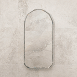 Arch Jewel 450mm x 900mm Mirrored Shaving Cabinet, Matte White
