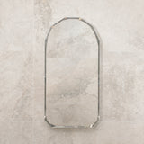 Arch Jewel 450mm x 900mm Mirrored Shaving Cabinet, Matte White