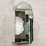 Arch Jewel 450mm x 900mm Mirrored Shaving Cabinet, Matte White