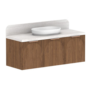 ADP Archie All-Door Wall Hung 1350mm Single Center Bowl Vanity Cabinet