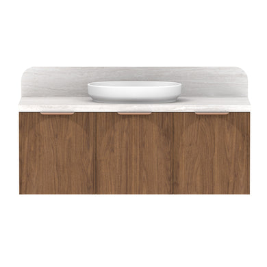 ADP Archie All-Door Wall Hung 1350mm Single Center Bowl Vanity Cabinet