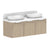 ADP Archie All-Door Wall Hung 1350mm Double Bowl Vanity Cabinet