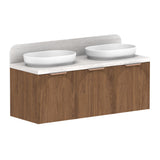 ADP Archie All-Door Wall Hung 1350mm Double Bowl Vanity Cabinet