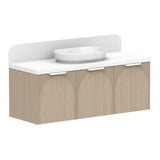 ADP Archie All-Door Wall Hung 1350mm Single Center Bowl Vanity Cabinet