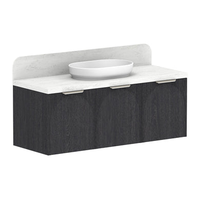ADP Archie All-Door Wall Hung 1350mm Single Center Bowl Vanity Cabinet