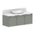 ADP Archie All-Door Wall Hung 1350mm Single Center Bowl Vanity Cabinet