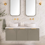 ADP Archie All-Door Wall Hung 1350mm Double Bowl Vanity Cabinet