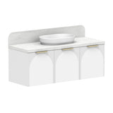 ADP Archie All-Door Wall Hung 1350mm Single Center Bowl Vanity Cabinet