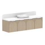 ADP Archie All-Door Wall Hung 1800mm Single Center Bowl Vanity Cabinet