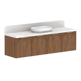 ADP Archie All-Door Wall Hung 1800mm Single Center Bowl Vanity Cabinet