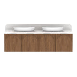 ADP Archie All-Door Wall Hung 1800mm Double Bowl Vanity Cabinet
