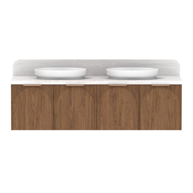 ADP Archie All-Door Wall Hung 1800mm Double Bowl Vanity Cabinet