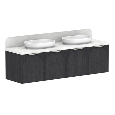 ADP Archie All-Door Wall Hung 1800mm Double Bowl Vanity Cabinet