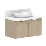 ADP Archie All-Door Wall Hung 900mm Single Center Bowl Vanity Cabinet
