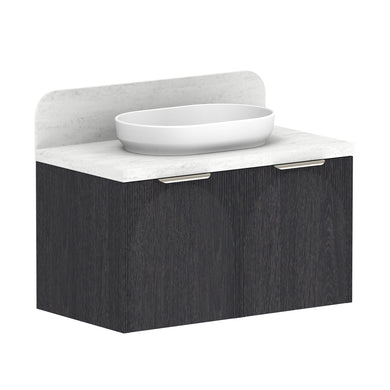 ADP Archie All-Door Wall Hung 900mm Single Center Bowl Vanity Cabinet