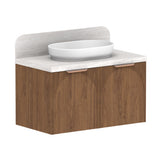 ADP Archie All-Door Wall Hung 900mm Single Center Bowl Vanity Cabinet