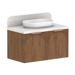 ADP Archie All-Door Wall Hung 900mm Single Center Bowl Vanity Cabinet