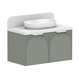 ADP Archie All-Door Wall Hung 900mm Single Center Bowl Vanity Cabinet