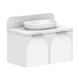ADP Archie All-Door Wall Hung 900mm Single Center Bowl Vanity Cabinet