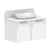 ADP Archie All-Door Wall Hung 900mm Single Center Bowl Vanity Cabinet
