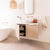 ADP Archie All-Door Wall Hung 900mm Single Center Bowl Vanity Cabinet