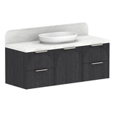 ADP Archie Door & Drawer Wall Hung 1350mm Single Center Bowl Vanity Cabinet