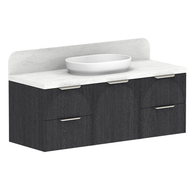 ADP Archie Door & Drawer Wall Hung 1350mm Single Center Bowl Vanity Cabinet