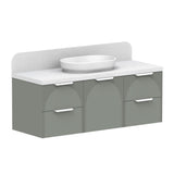 ADP Archie Door & Drawer Wall Hung 1350mm Single Center Bowl Vanity Cabinet