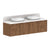 ADP Archie Door & Drawer Wall Hung 1800mm Double Bowl Vanity Cabinet
