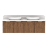 ADP Archie Door & Drawer Wall Hung 1800mm Double Bowl Vanity Cabinet
