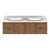 ADP Archie Door & Drawer Wall Hung 1800mm Double Bowl Vanity Cabinet