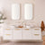 ADP Archie Door & Drawer Wall Hung 1800mm Double Bowl Vanity Cabinet