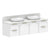 ADP Archie Door & Drawer Wall Hung 1800mm Double Bowl Vanity Cabinet