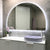 Arco Arch 1500mm x 1000mm Backlit LED Mirror with Polished Edge and Demister