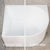 Arco 1600mm Left Corner Freestanding Bath, Matte White