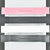 Flair Universal Artificial Stone Bath Caddy, Matte Pink