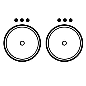 3 Tapholes